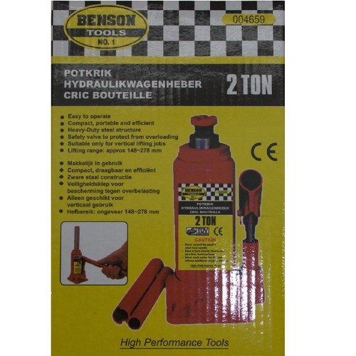 Bottle jack tonne 2000kg - bottle,
