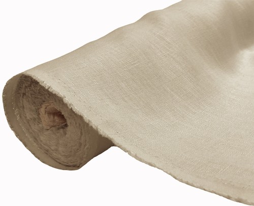 Linen fabric material 100 - linen, 100%