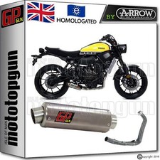 FULL SILENCER GP GUN by ARROW STEEL YAMAHA XSR 700 2016 16 2017 17 2018 18
