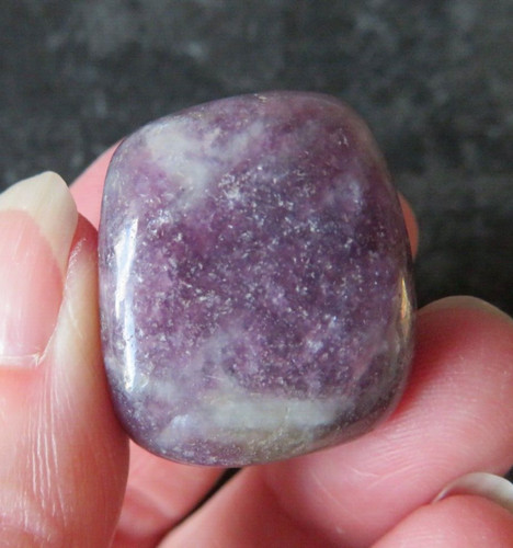 Lovely dark purple lepidolite - lovely,
