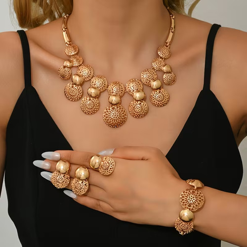 Indian bridal jewellery - indian, set