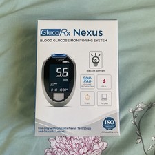 GlucoRx Nexus Blood Glucose Monitoring System (TD-4277A)