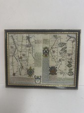 Antique Road Strip Map of