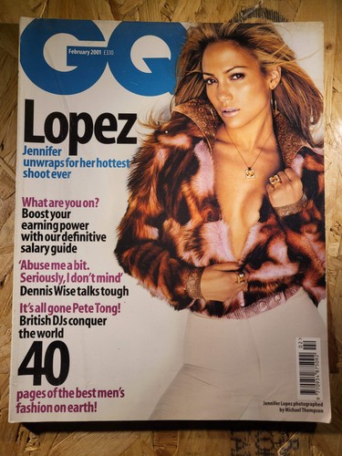 Magazine february 2001 - gq,