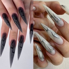 Mechanical Silver Black Vine