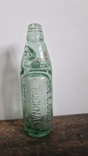 Vintage Antique  AQUA Glass