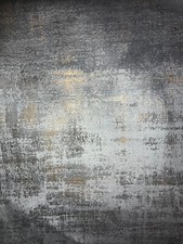 8mx1.45m wide of grey and gold