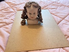 Antique Bisque Dolls Head And