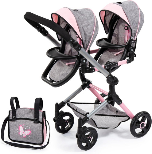 Twin doll pram neo - twin, neo,