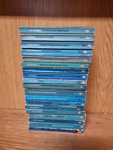 Vintage blue pelican - books, job