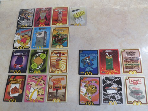 Mcdonald trading cards - trading,