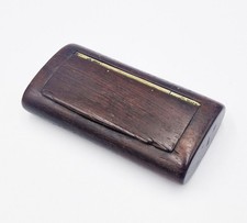 VICTORIAN WOODEN SNUFF BOX