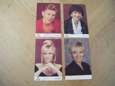 4 x Emmerdale TV  Signed Cast