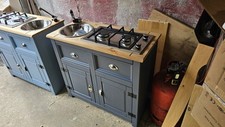 Small Camper kitchen Pod Unit -  Hob ,  Sink and Tap Included! UK Delivery 