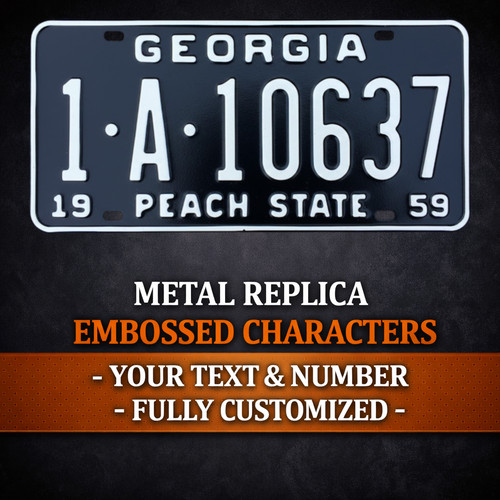 Georgia 1959 metal - georgia,