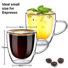 2x Double Wall Insulated Glass