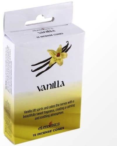 Elemencs vanilla incense cones - elemencs,