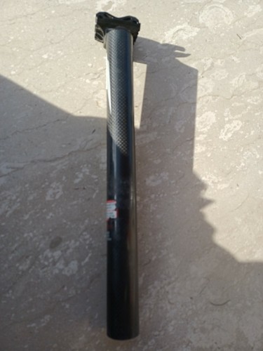 Fsa carbon pro seatpost 6mm - seatpost, 31.6mm