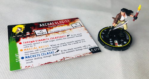 Horrorclix archaeologist 073 - horrorclix,