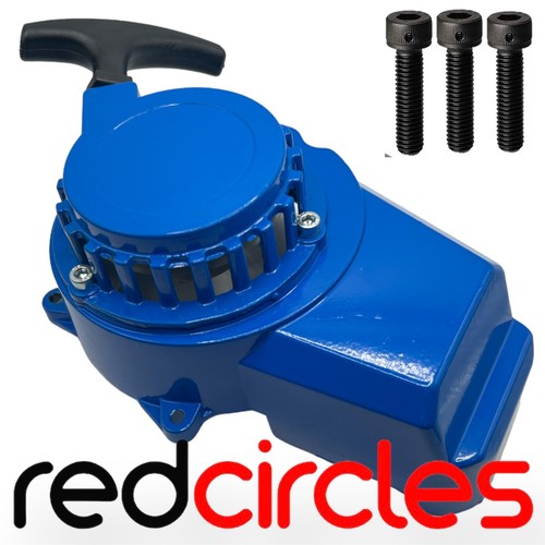 Blue 49cc metal cog - blue, mini