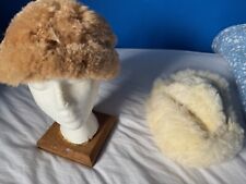luxury alpaca fur hat