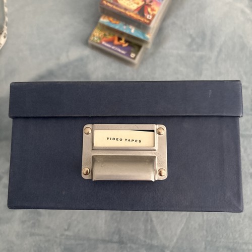 Box for storage vhs vintage - for,