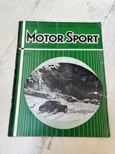 Motor Sport Magazine April