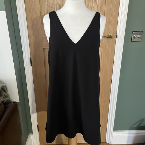 Zara neck relaxed fit black - relaxed,