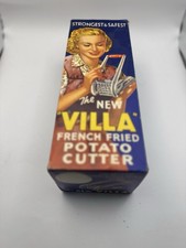 Vintage The new Villa potato cutter And Chip Maker