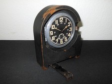WW2 German Wehrmacht Kienzle Stationsuhr - COMMUNICATION ROOM DUTY CLOCK - LATE