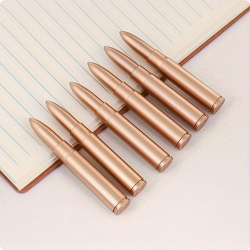 Gold bullet pen novelty - bullet,