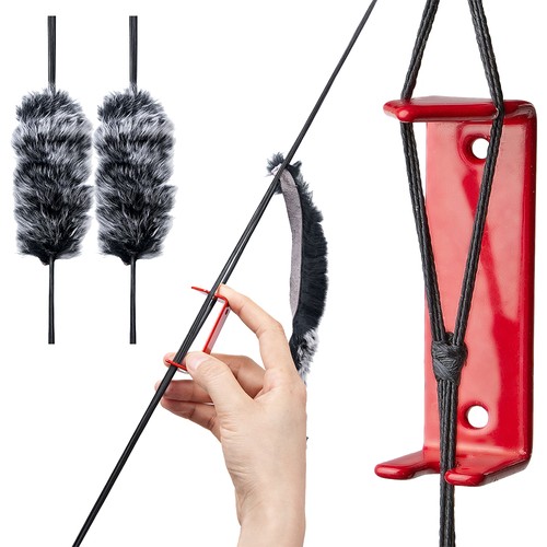 Bow string silencer - bow,