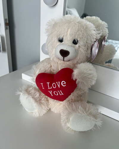 Ploof 20cm white plush - plush, teddy
