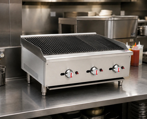 Commercial gas charbroiler - commercial,