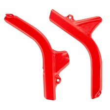 BETA 80cc TRIALS BIKE FRAME GUARDS ALL YEARS TOP QUALITY **RED** REV & EVO