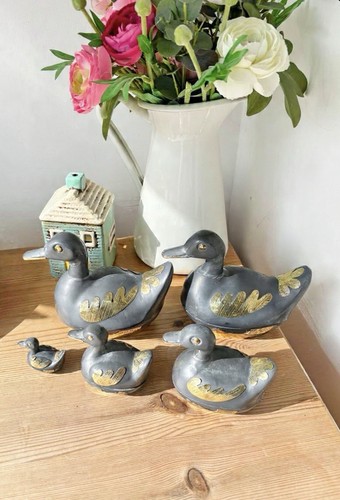 Vintage mcm pewter brass - vintage,