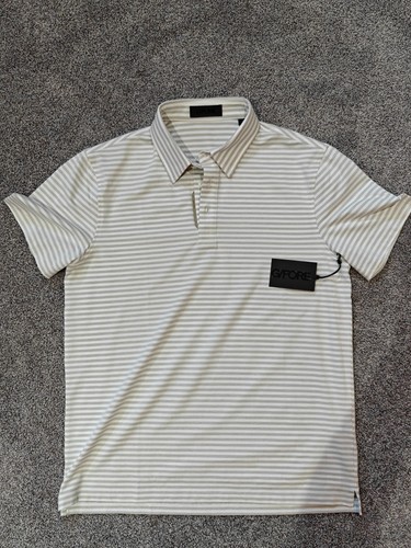 Fore golf striped - polo, mens