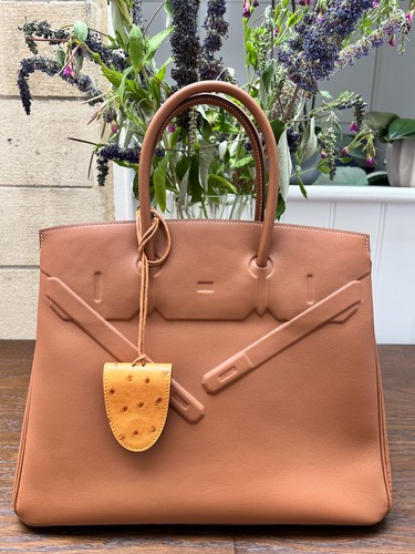 Bag charm real leather - charm,