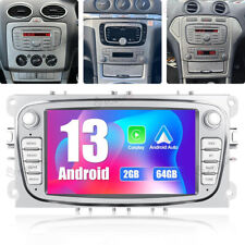 2+64GB Car Stereo Radio BT GPS Sat Nav For Ford Focus/Mondeo MK4/C/S-Max Galaxy