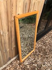 Large Wooden Pine Framed