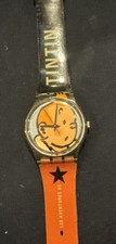 Swatch Tintin Moulinsart 2004 GM 165 Watch Working!