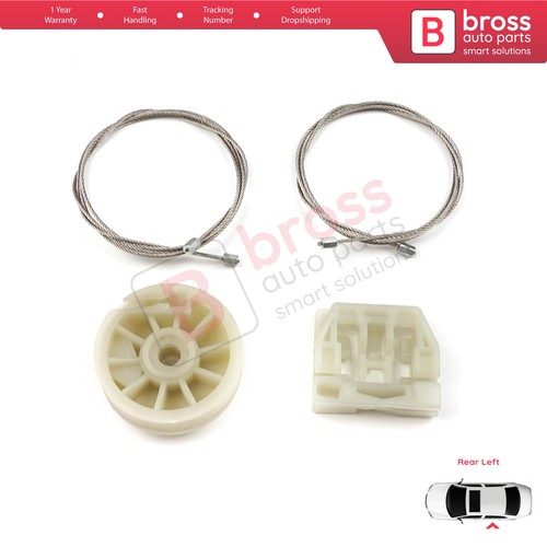 Window regulator set - set, rear