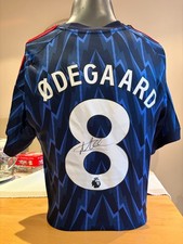 Martin Odegaard Hand Signed