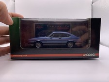 Vanguards Corgi 1:43 Ford Capri MkIII Caspian Blue VA10800