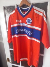 Avec Halifax Blue Sox Short Sleeve Rugby League Shirt Size Large