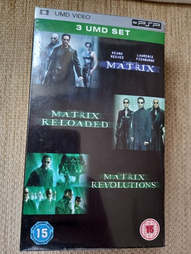 Psp umd the matrix - umd, box