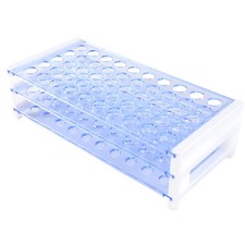 Plastic Test Tube Stand Bracket Rack for 12-13MM Test Tubes 50 Hole8421