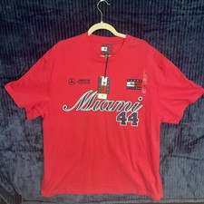 AwakeNY X Tommy Hilfiger  X Mercedes-AMG F1 T-shirt Size XL Diva Pink NWT Mens
