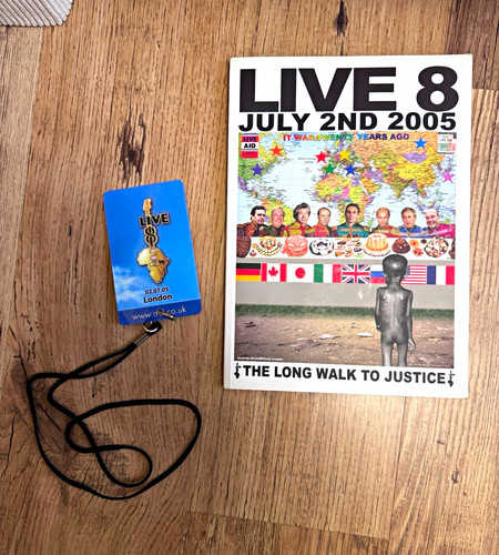 Live aid - 2005, programme