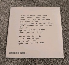 Lewis Capaldi Something In The Heavens (Lyrics CD) New Sealed